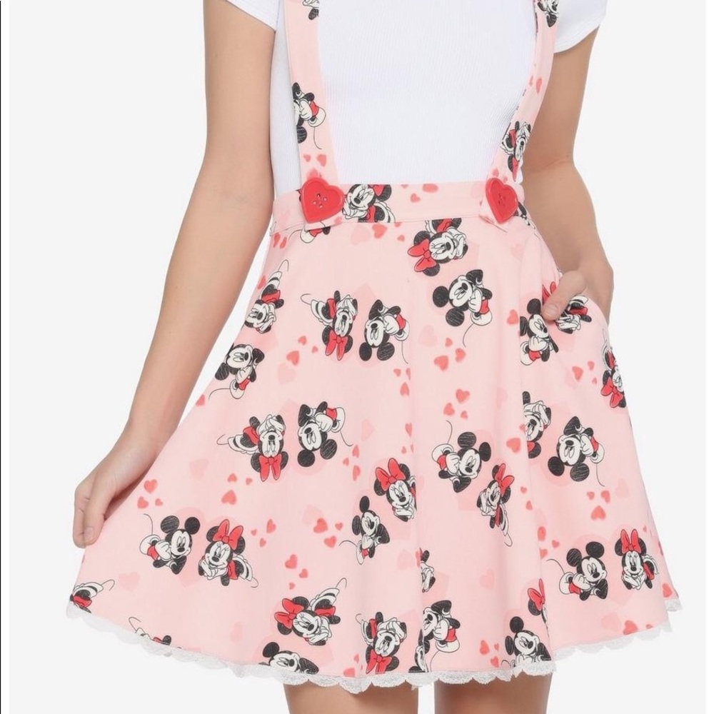 Mickey and Minnie Her Universe Suspender dress